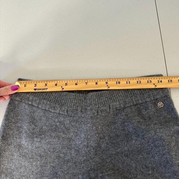 Anthony Urso 100% Cashmere Pull on Pants Size M Gray Loungewear - Picture 8 of 13